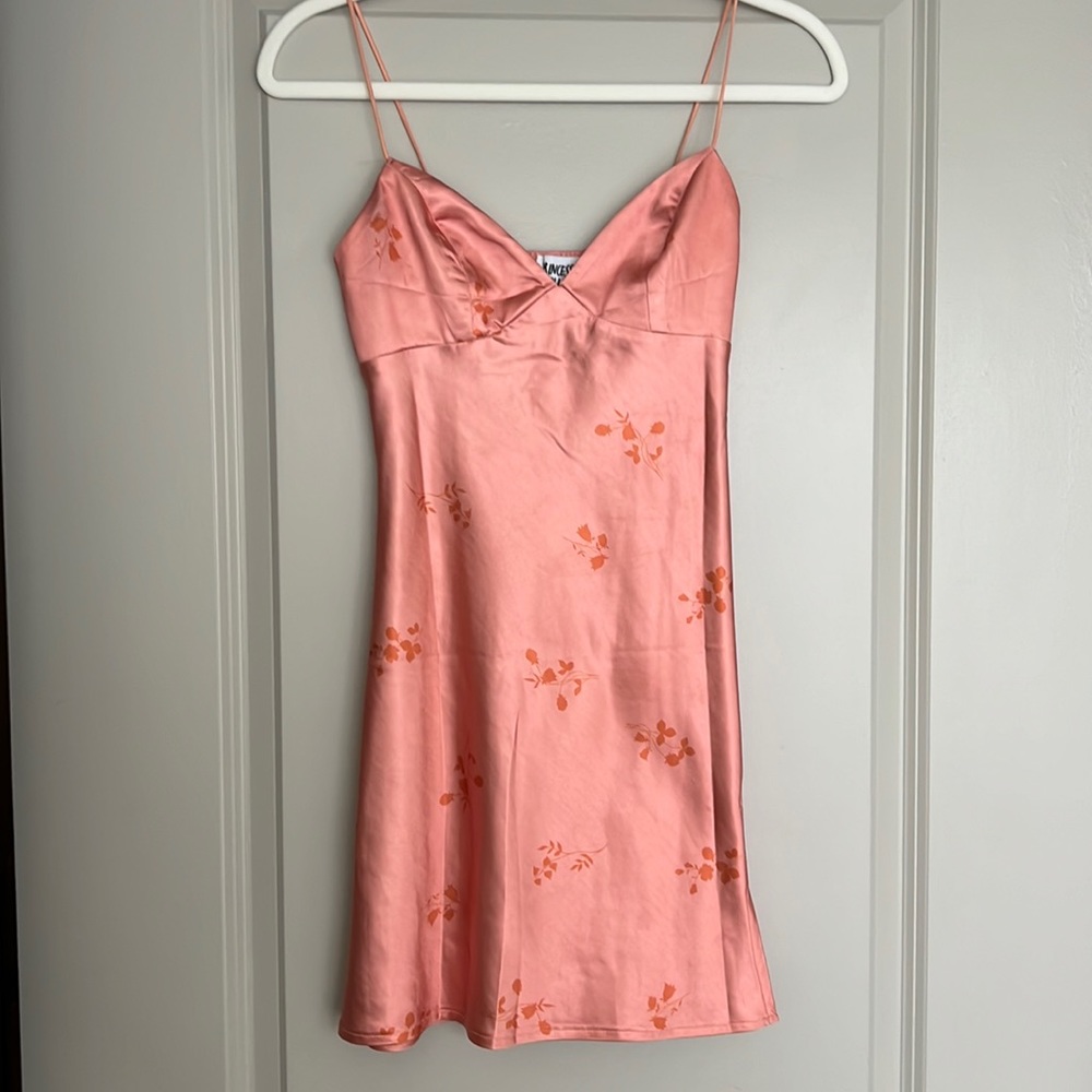 Princess Polly Pink Floral Mini Dress
